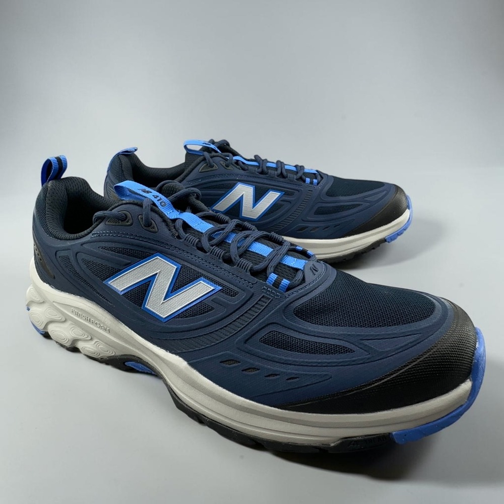 New Balance 410v6 Trail Shoes Mens 14 Navy Blue Fresh Foam M410BG6 NEW No Box